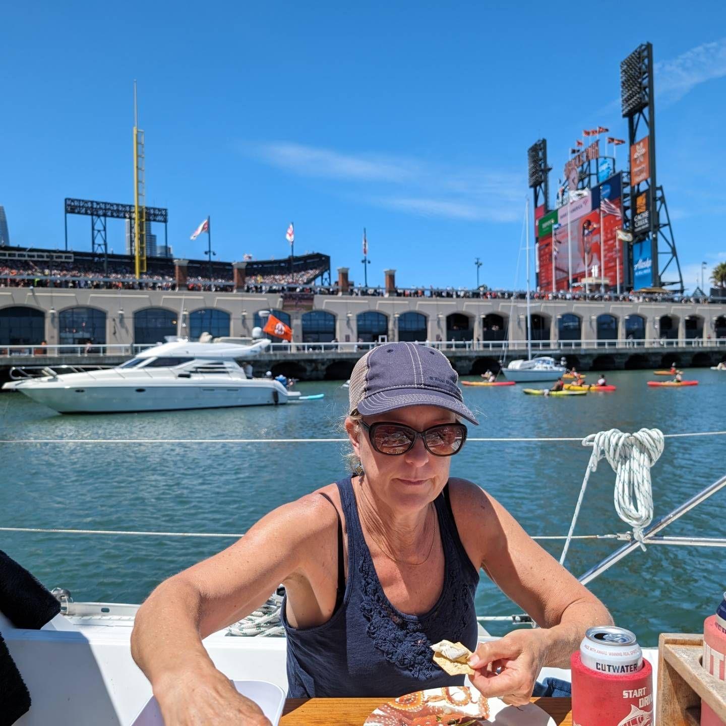 Rodney Rose Rodney Rose | Hanging out in Mc Covery Cove for the last Giants home ...